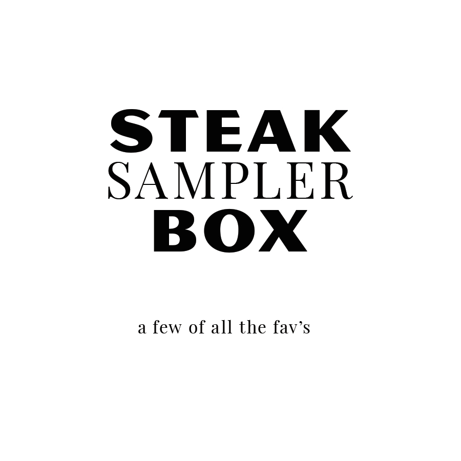 Steak Sampler Box